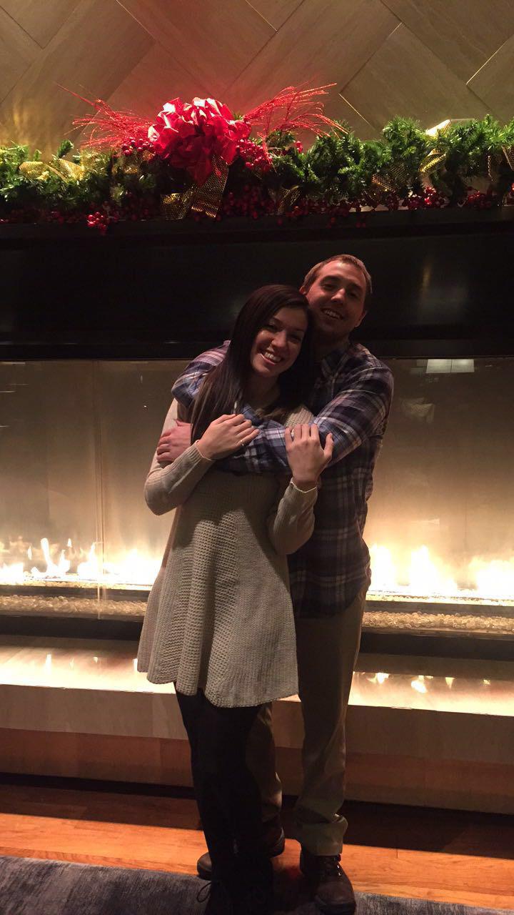 December 2016 - first Christmas together!