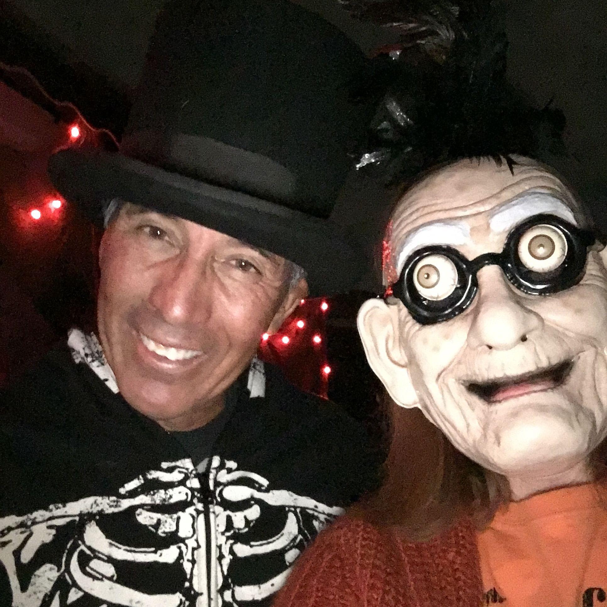 October 31, 2017 -- Believe it or not, this is our first selfie photo!