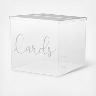 Acrylic Card Box
