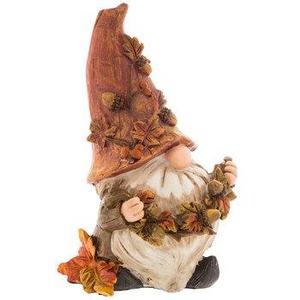 Gnome Holding Garland