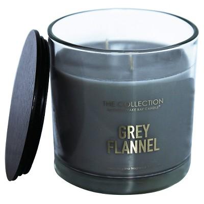 13oz Glass Jar Candle Grey Flannel - The Collection By Chesapeake Bay Candle