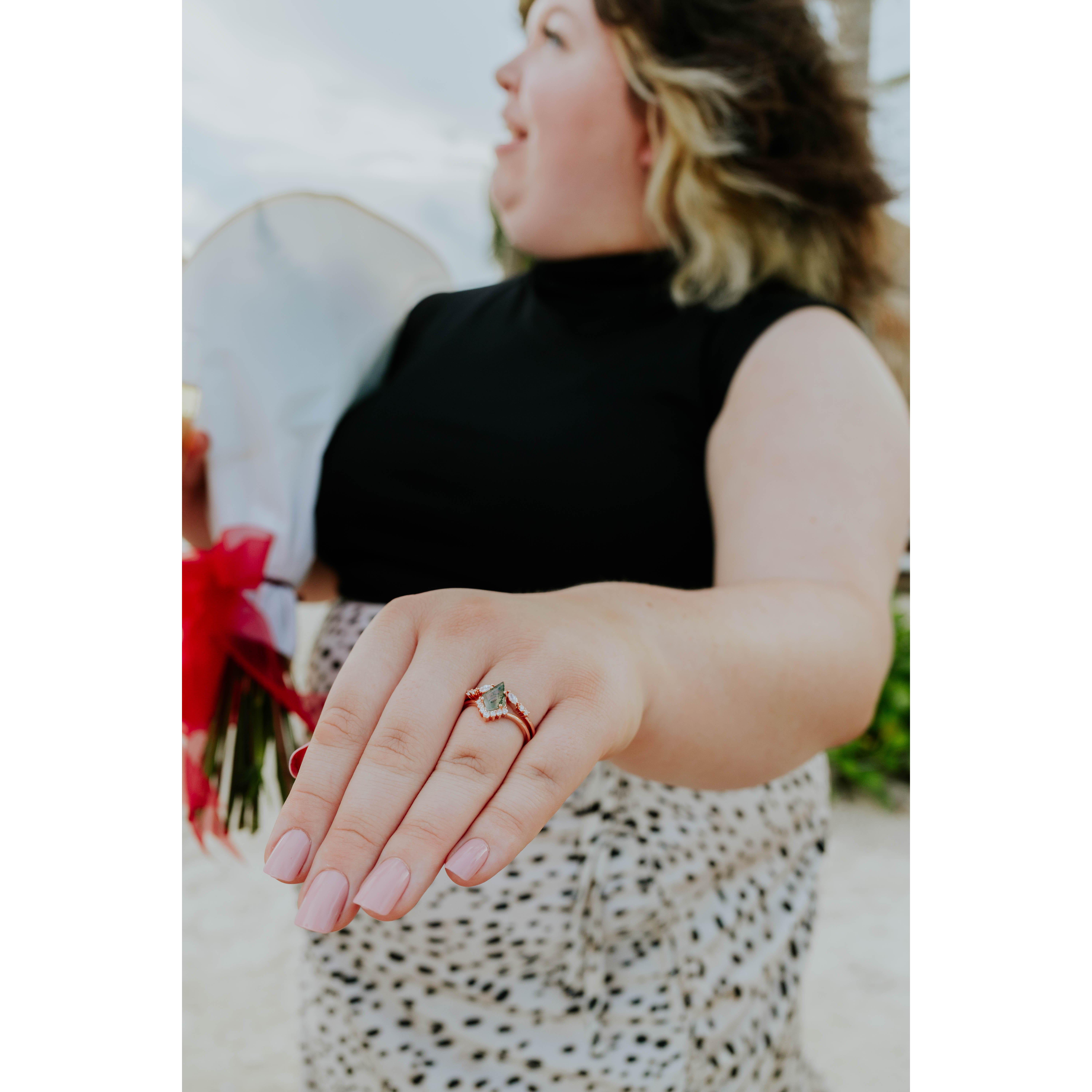 The Ring!!! (Kinda, this was a back up as the actual one was still on the way hahaha)