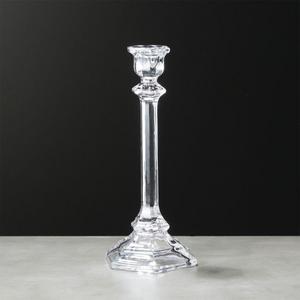 Beverly Large Clear Taper Candle Holder