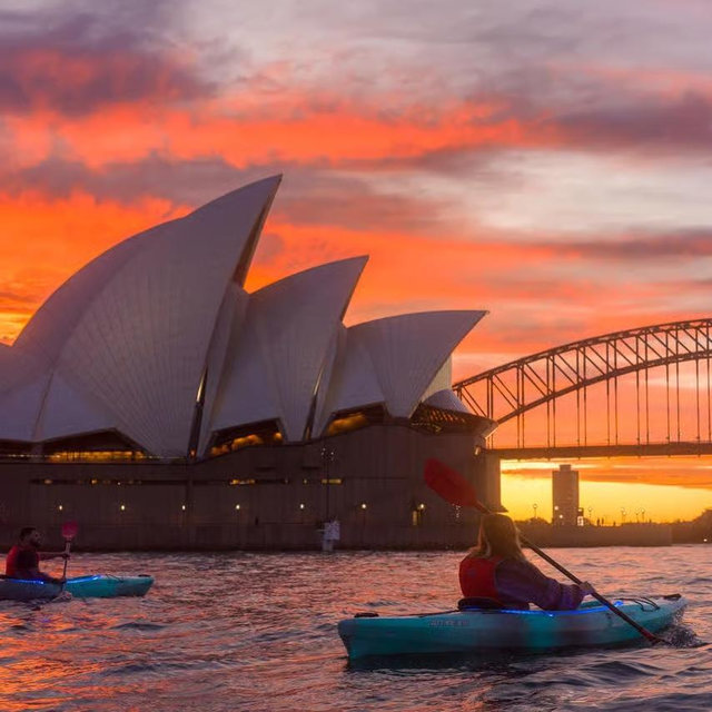 Sunrise Kayak on Sydney Harbour