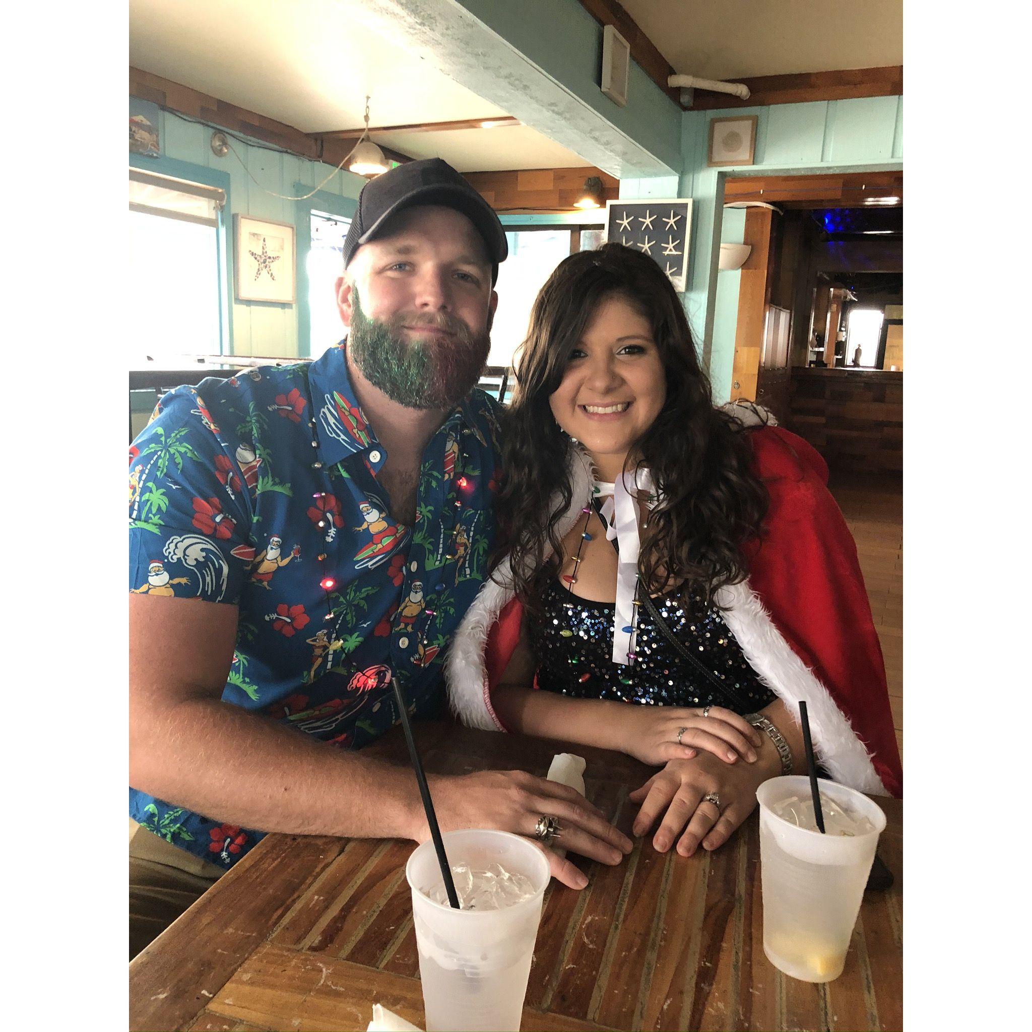 Christmas Bar Crawl in South Florida. We love any reason to dress silly!