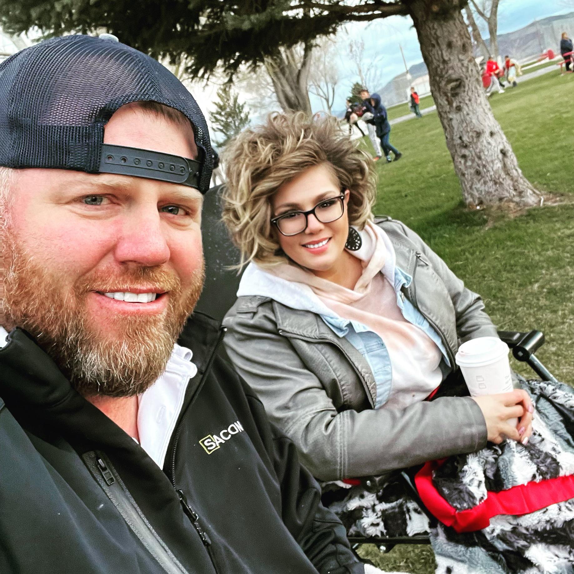Every moment spent with him is a moment I cherish.... even if it's at a freezing baseball game.