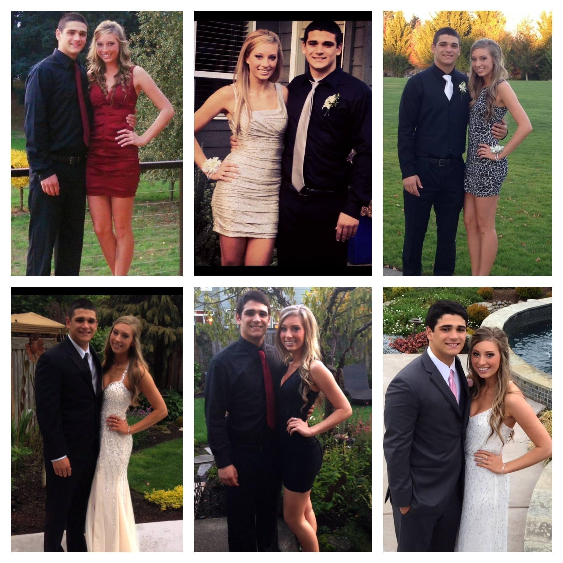 All of our homecomings and proms!