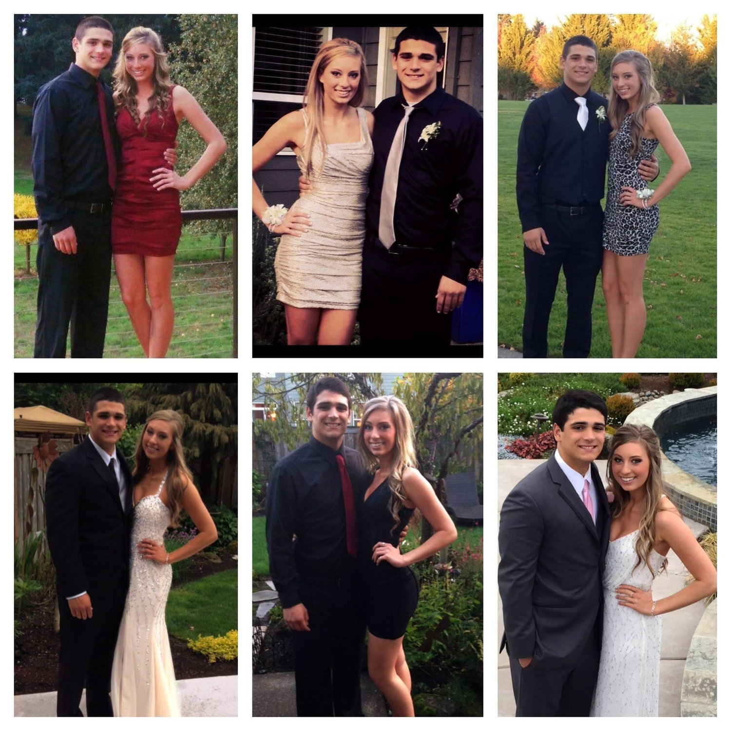 All of our homecomings and proms!