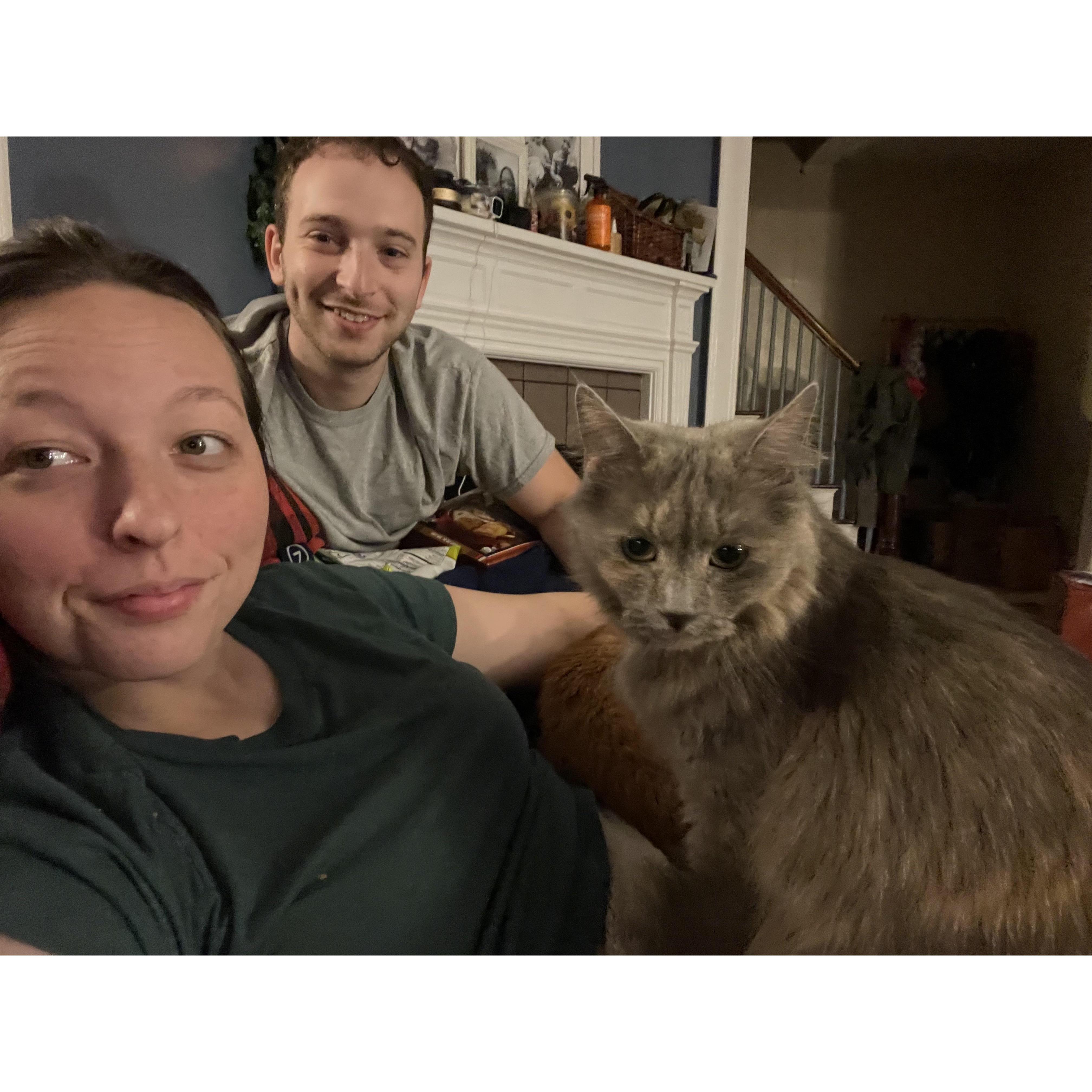 One cat just wasn't enough, so we welcomed Jazz to the family in May '21