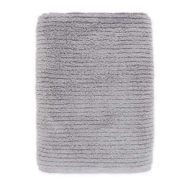 O&O by Olivia & Oliver™ Turkish Ribbed Modal Bath Towel in Grey