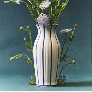 Emma Clay Vase - Navy