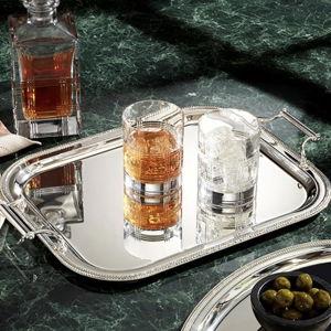 Reed And Barton 896102 Rectangle Silverplate Tray With Handles