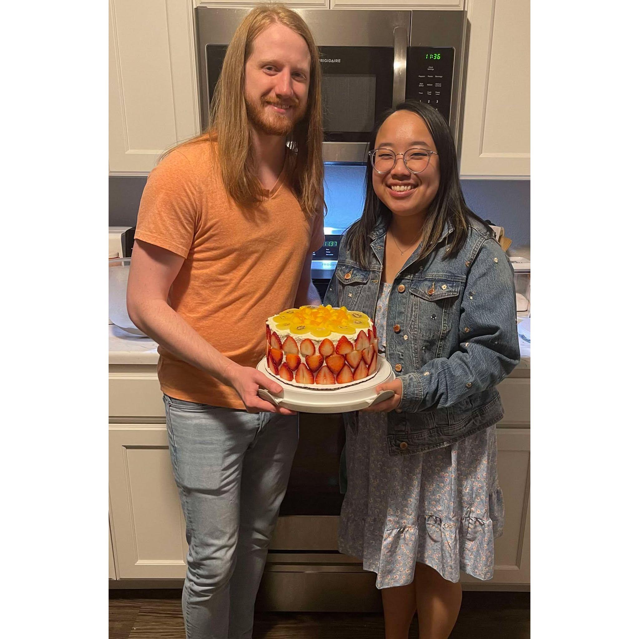 Birthday celebration; 2022.