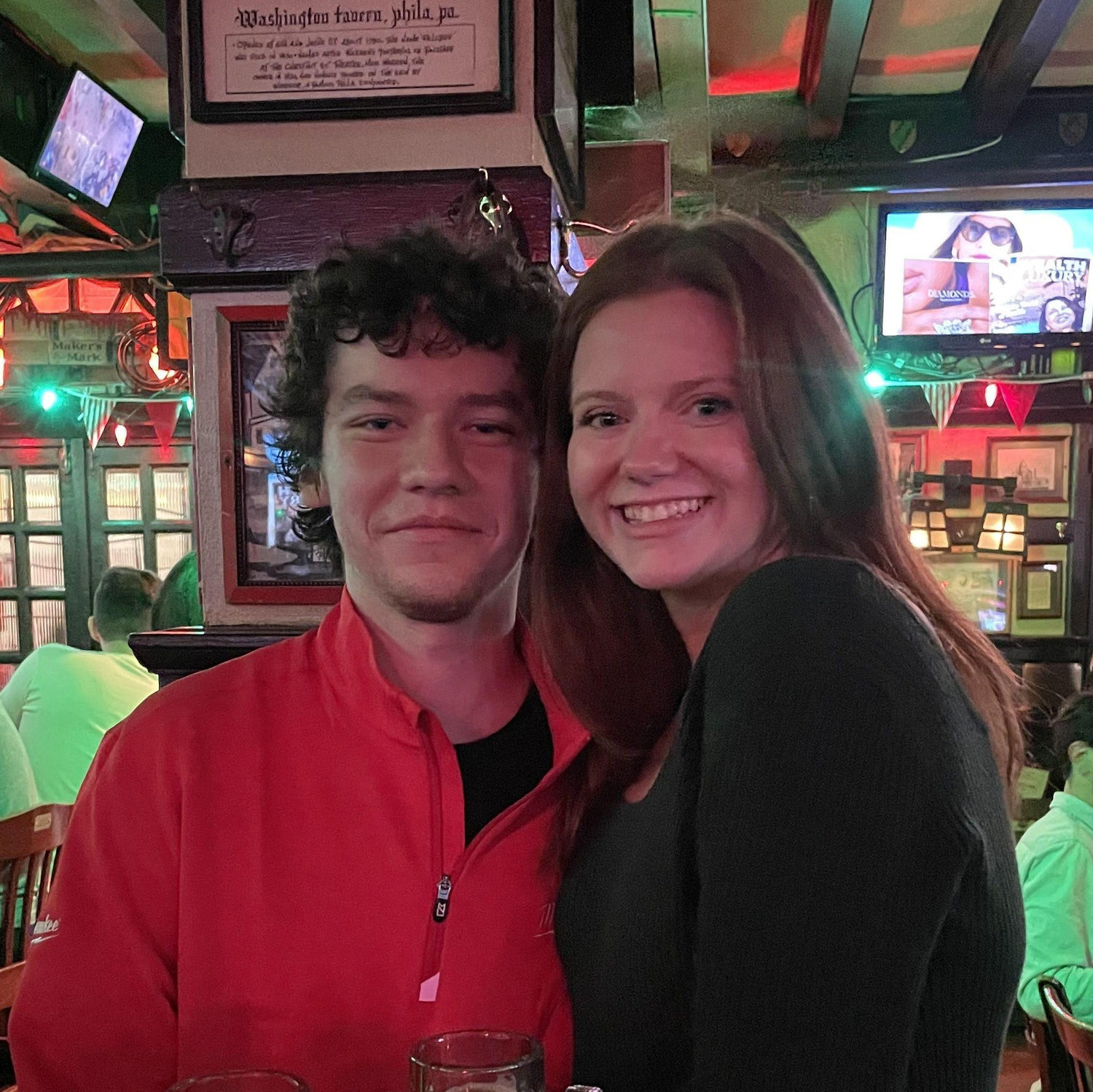 At McGillin's 2022 where Brandon officially asked Megan out <3