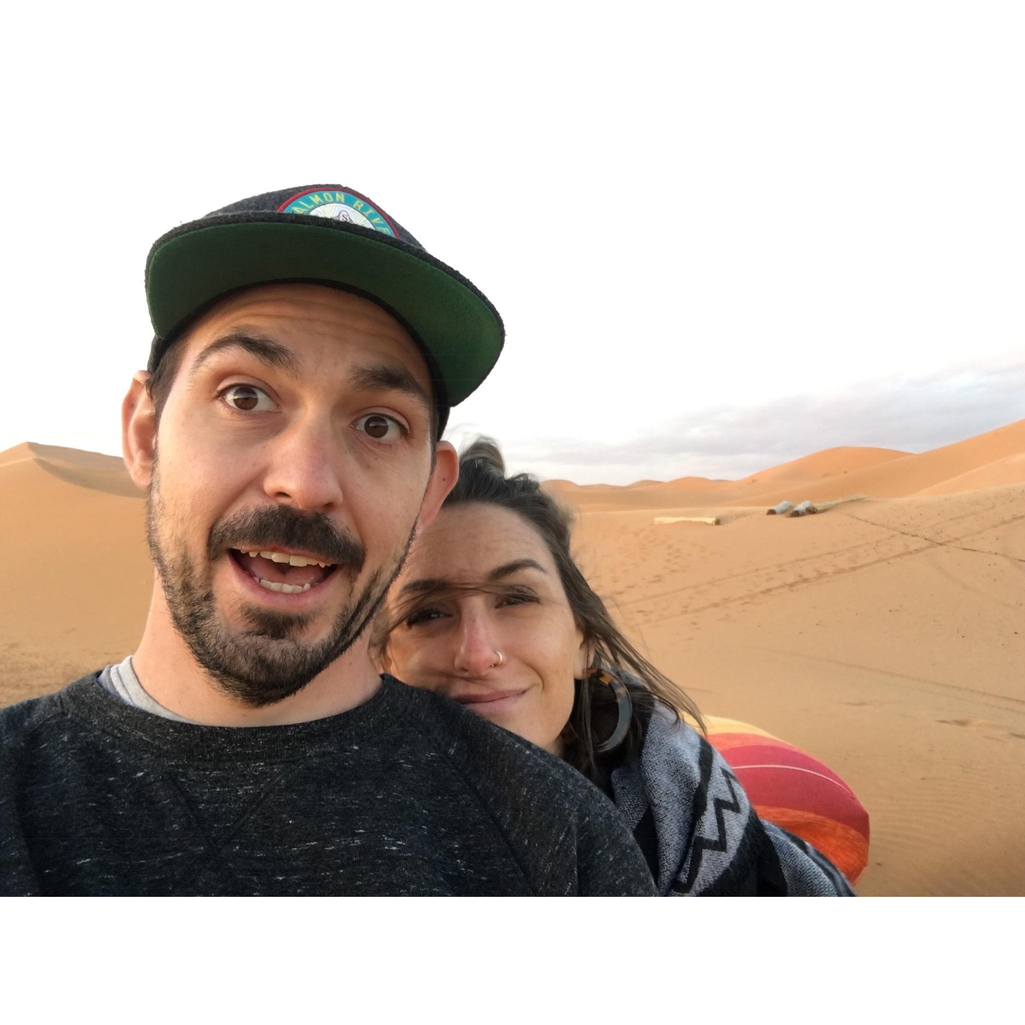 October 2018 Sahara Morocco