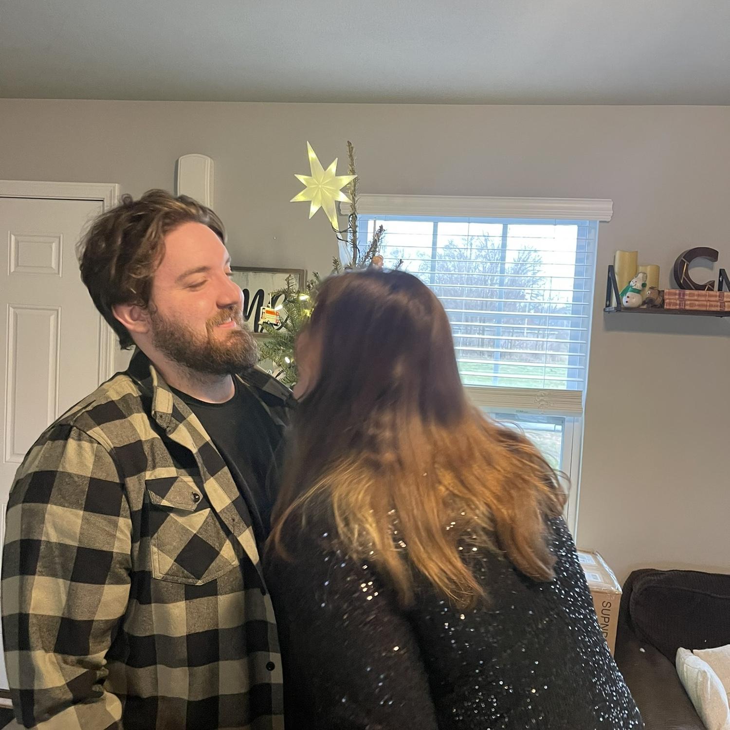 us laughing while trying to take photos.