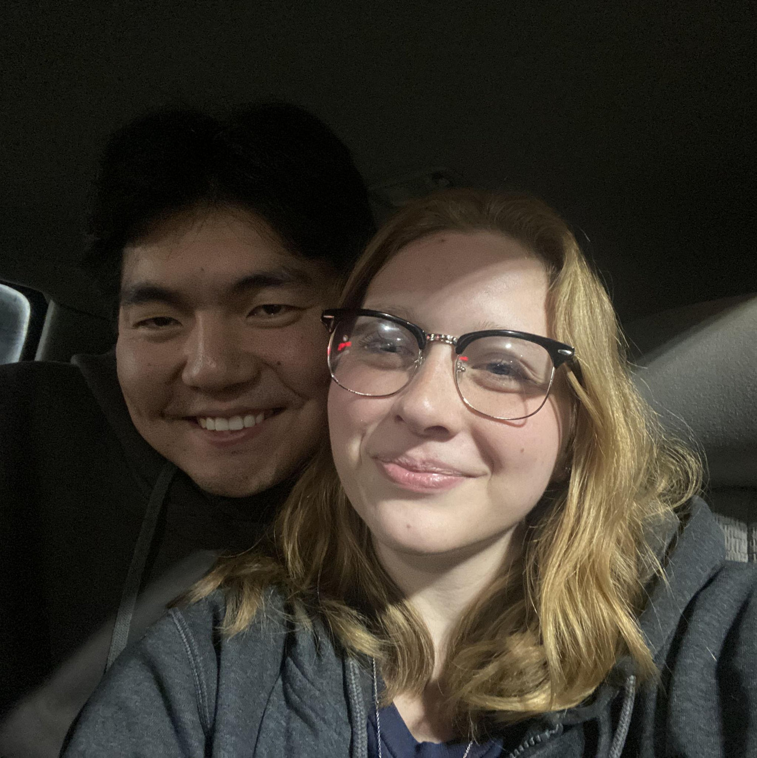 This was our first picture together!