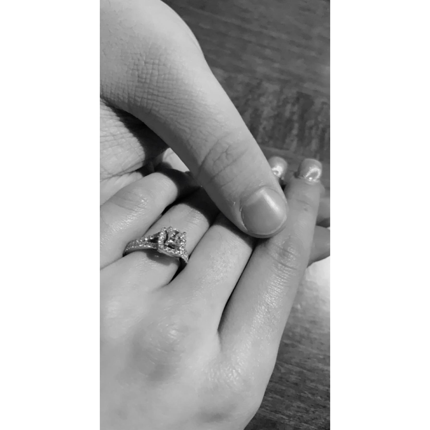 March 2019; night of engagement