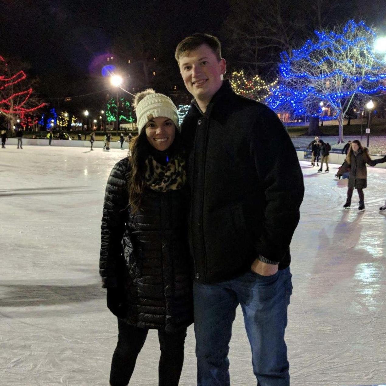 Ice skating for Teresa's birthday