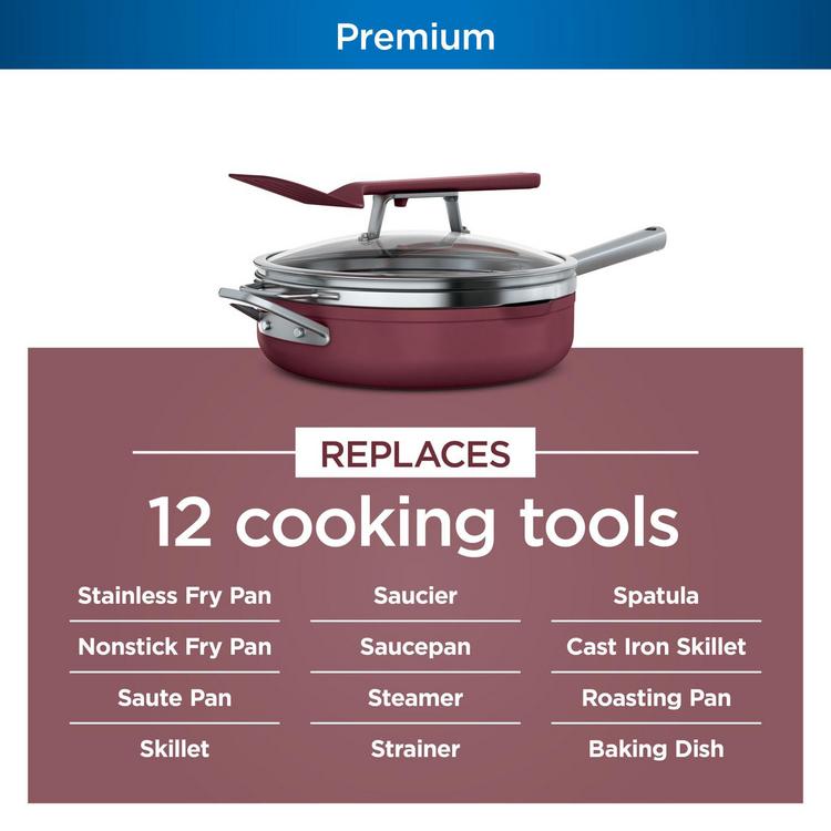 Ninja, Foodi NeverStick Premium 10-Piece Cookware Set - Zola