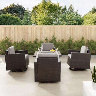 Palm Harbor 5-Piece Outdoor Wicker Set