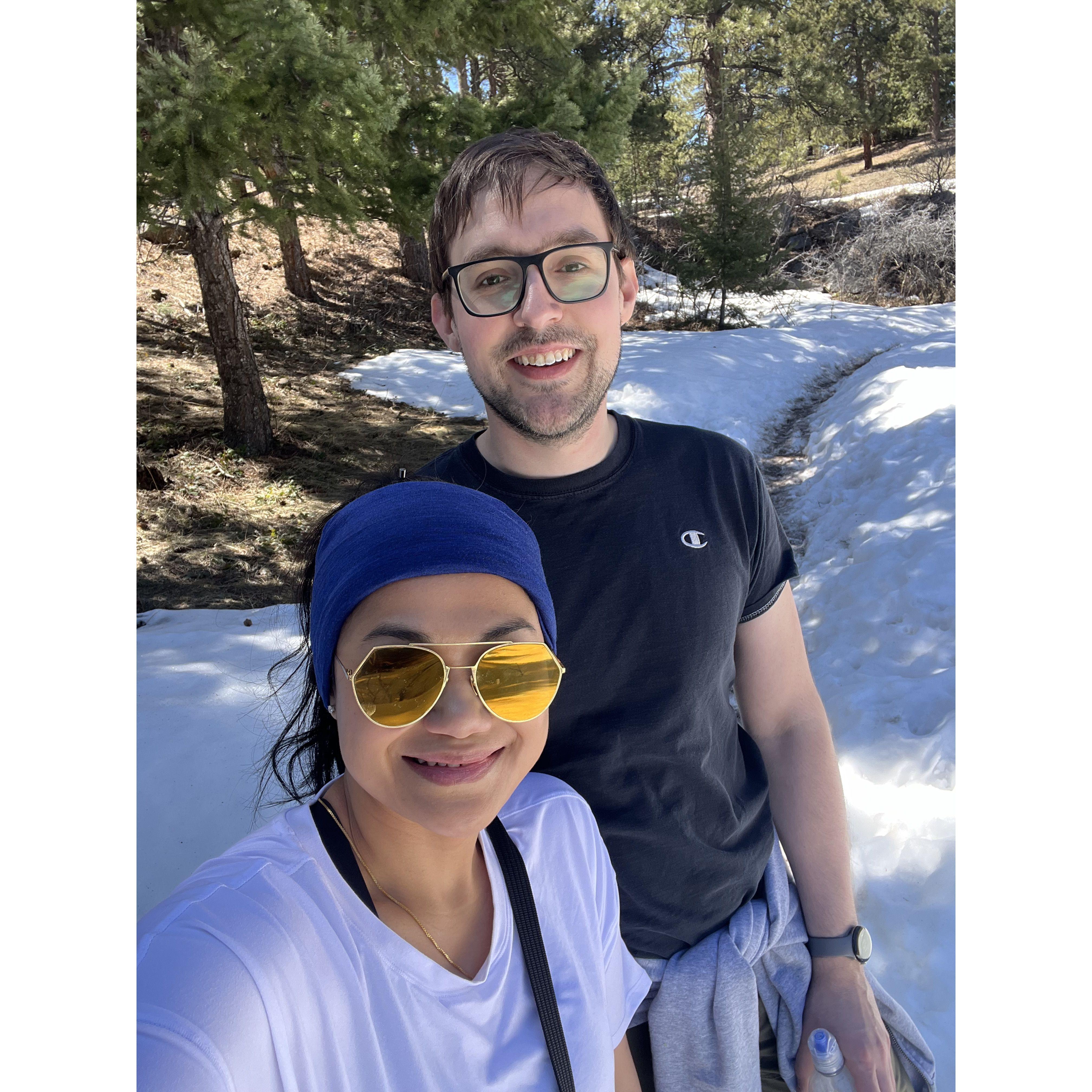 9 mile hike in Boulder, CO. They had no idea what they were getting themselves into