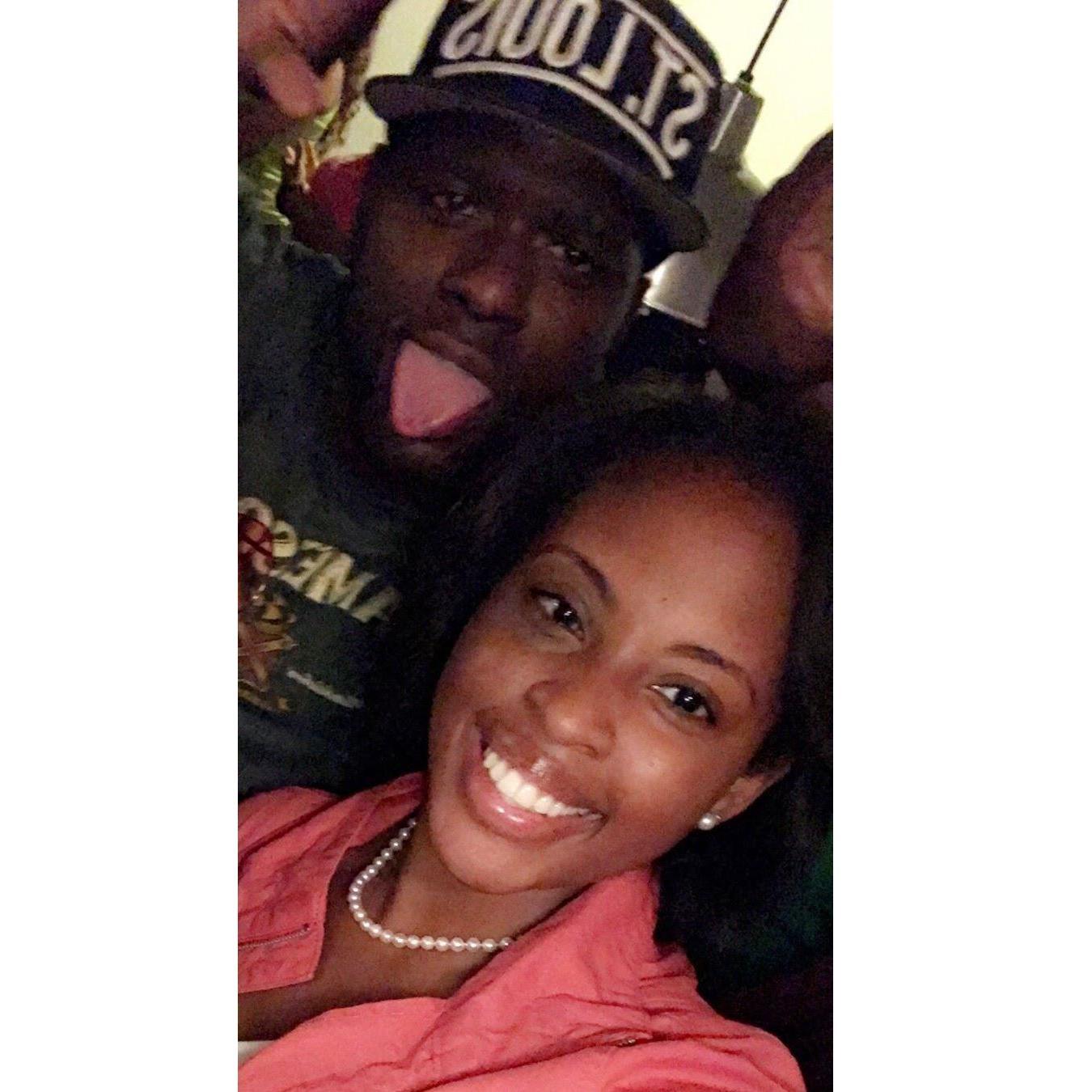 We met 5 minutes before this picture ❤️ #WhereItAllBegan