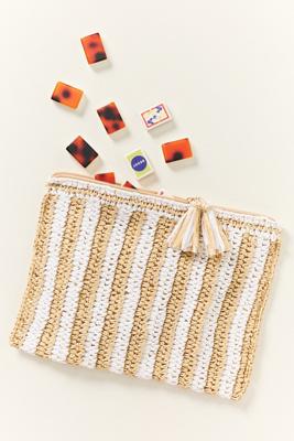 The Mahjong House Raffia Mahjong Bag