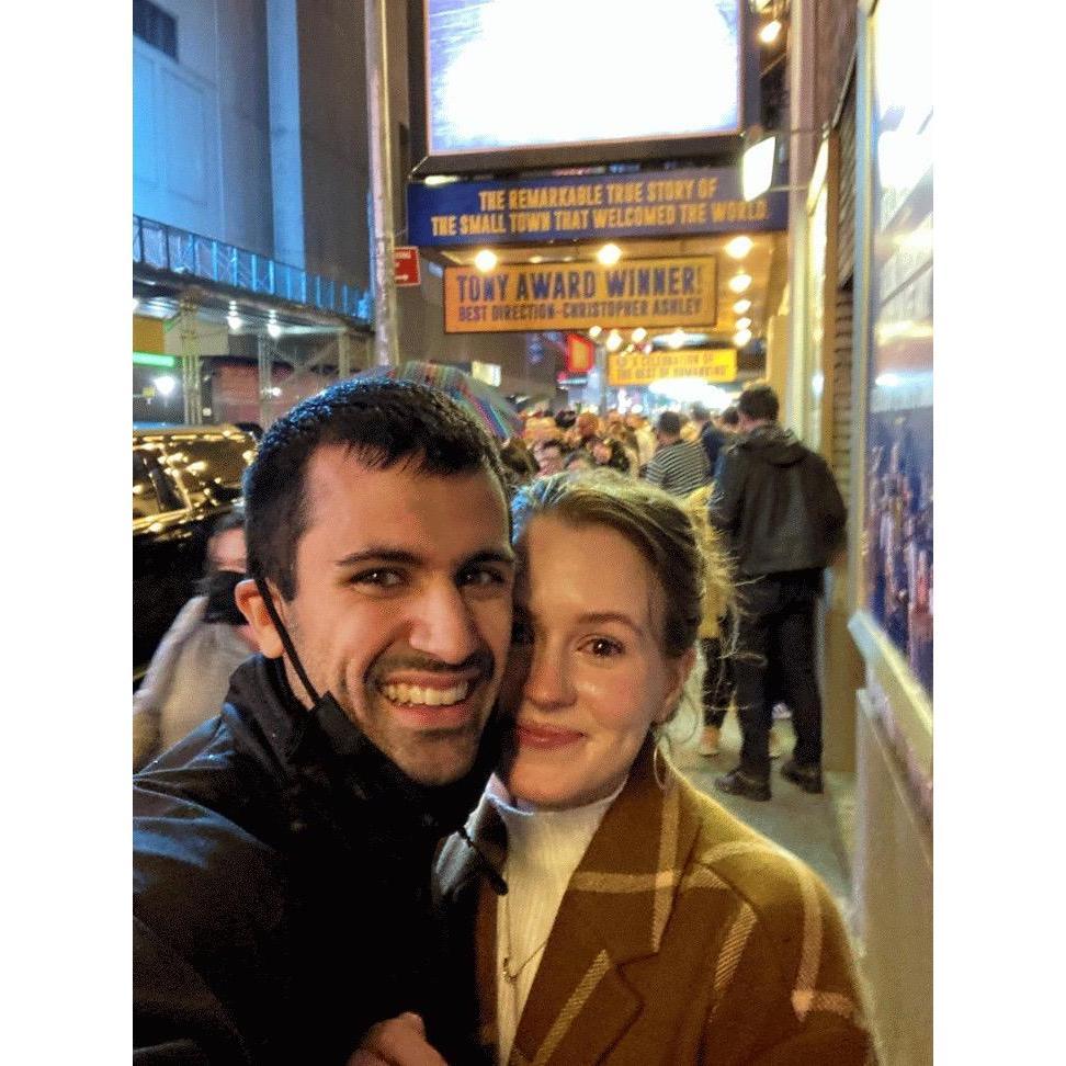 Come From Away on Broadway!