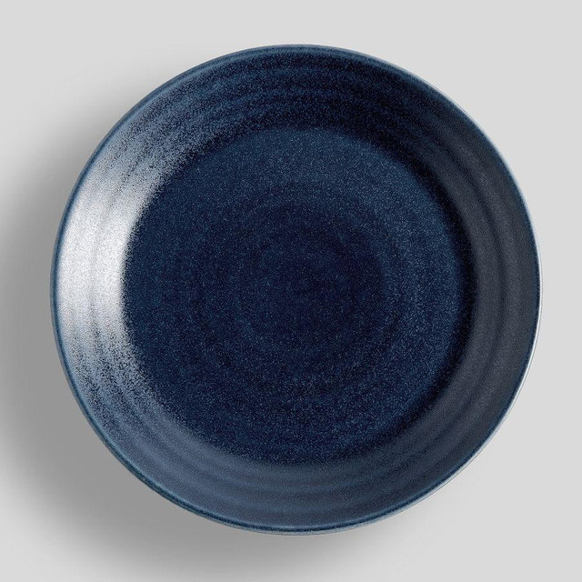 Larkin Stoneware Salad Plate, Set of 4 - Deep Sea