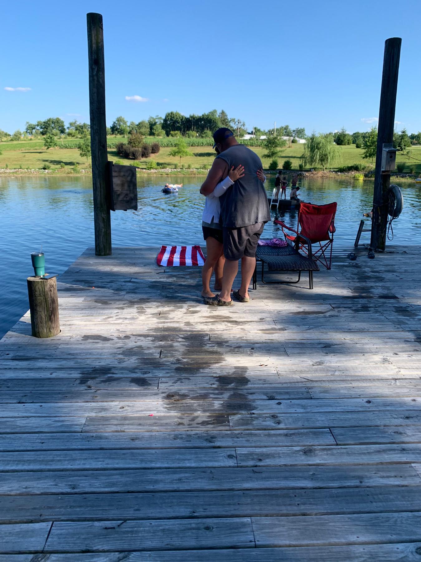 Right after Kainen proposed!