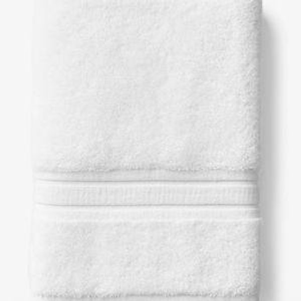 Turkish Cotton Bath Sheet - White (Bath Sheet)