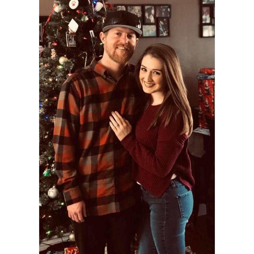 Christmas 2019, the day he proposed.