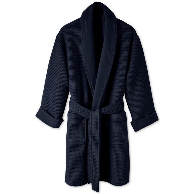 Hotel Collection Cotton Waffle Textured Bath Robe, Created for Macy's