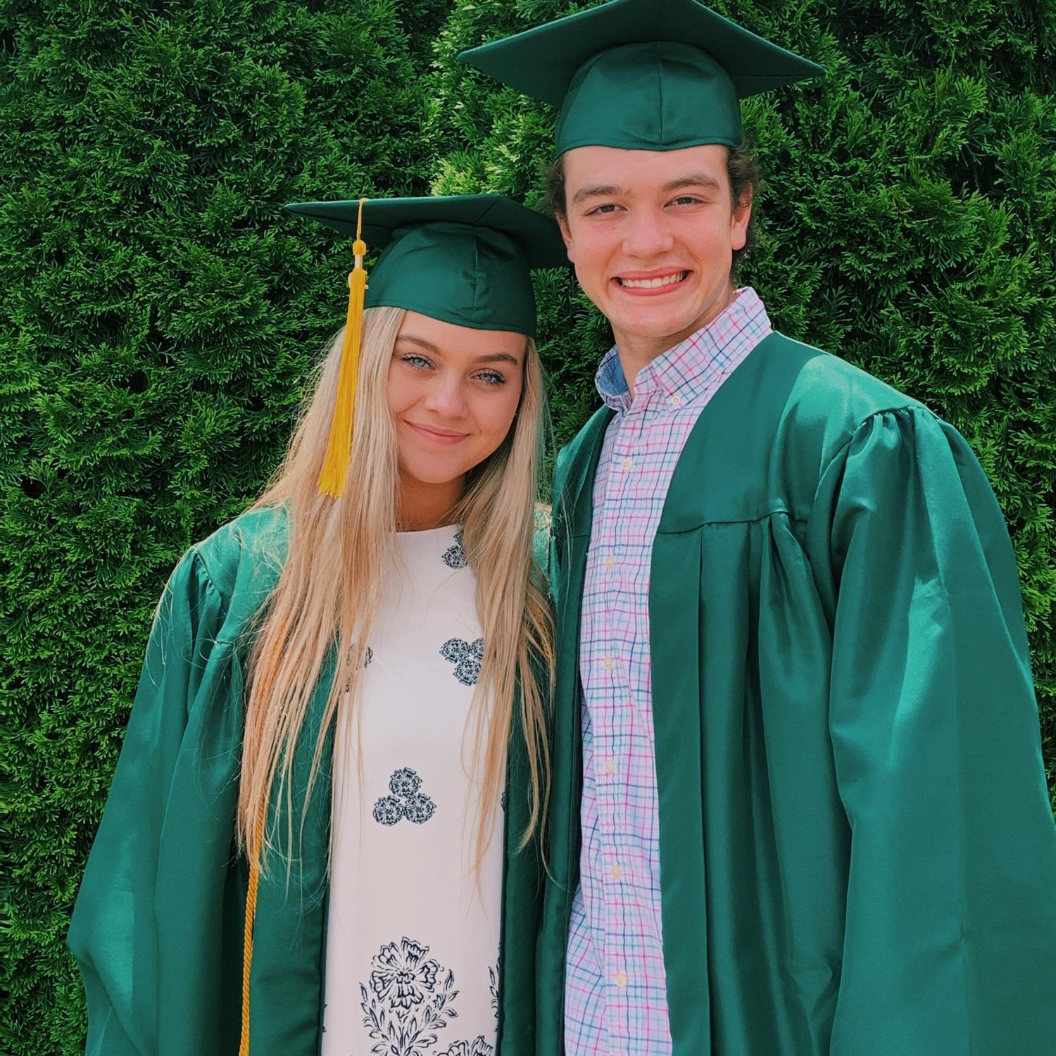 High School Graduation (which George did not actually attend due to hockey)