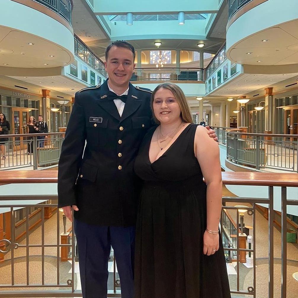Our first military ball together at Ohio University's Baker Center!