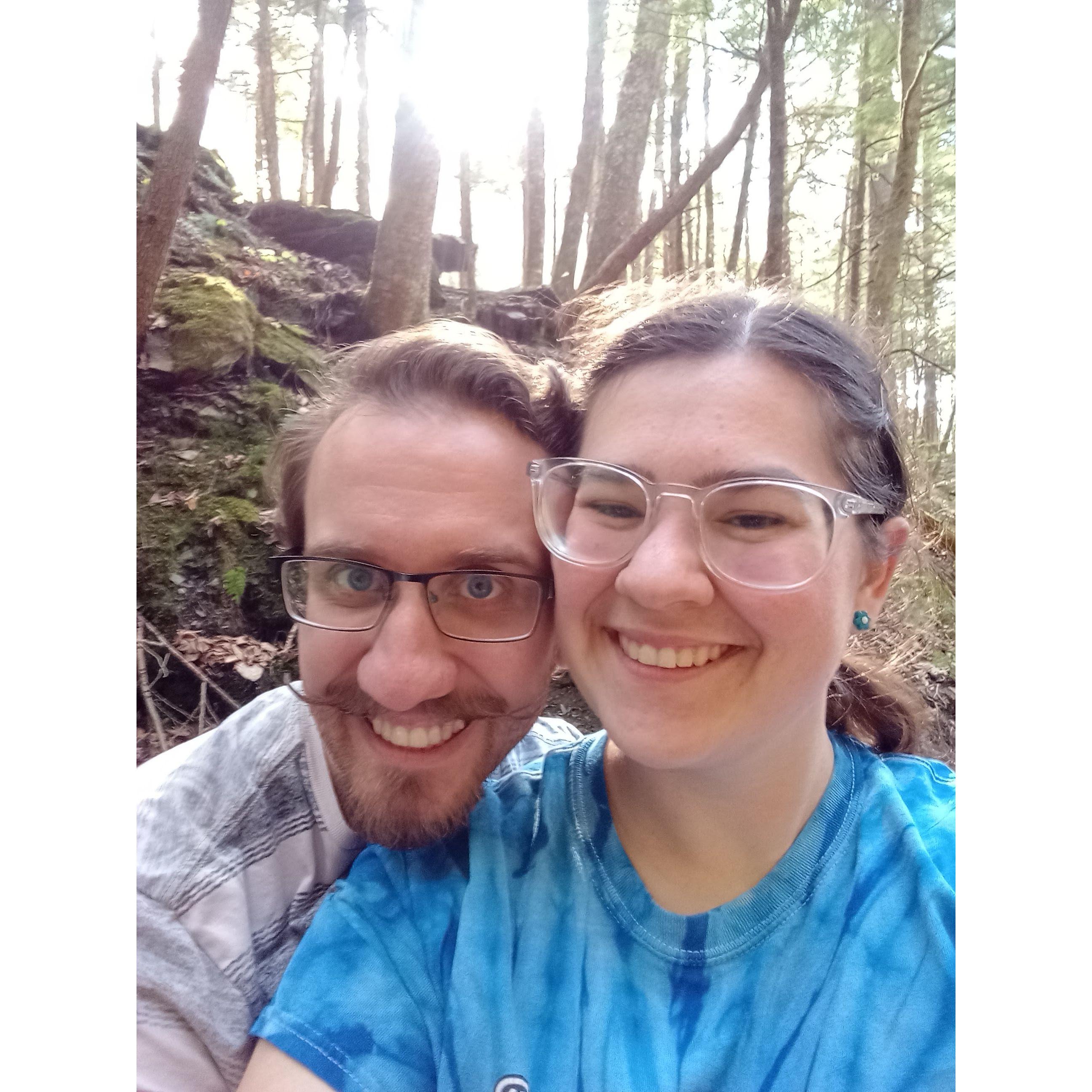 Hiking at Robert V. Riddell State Park