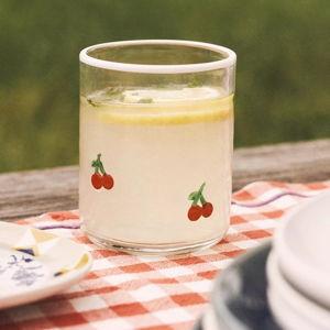 Cherry Icon Juice Glass