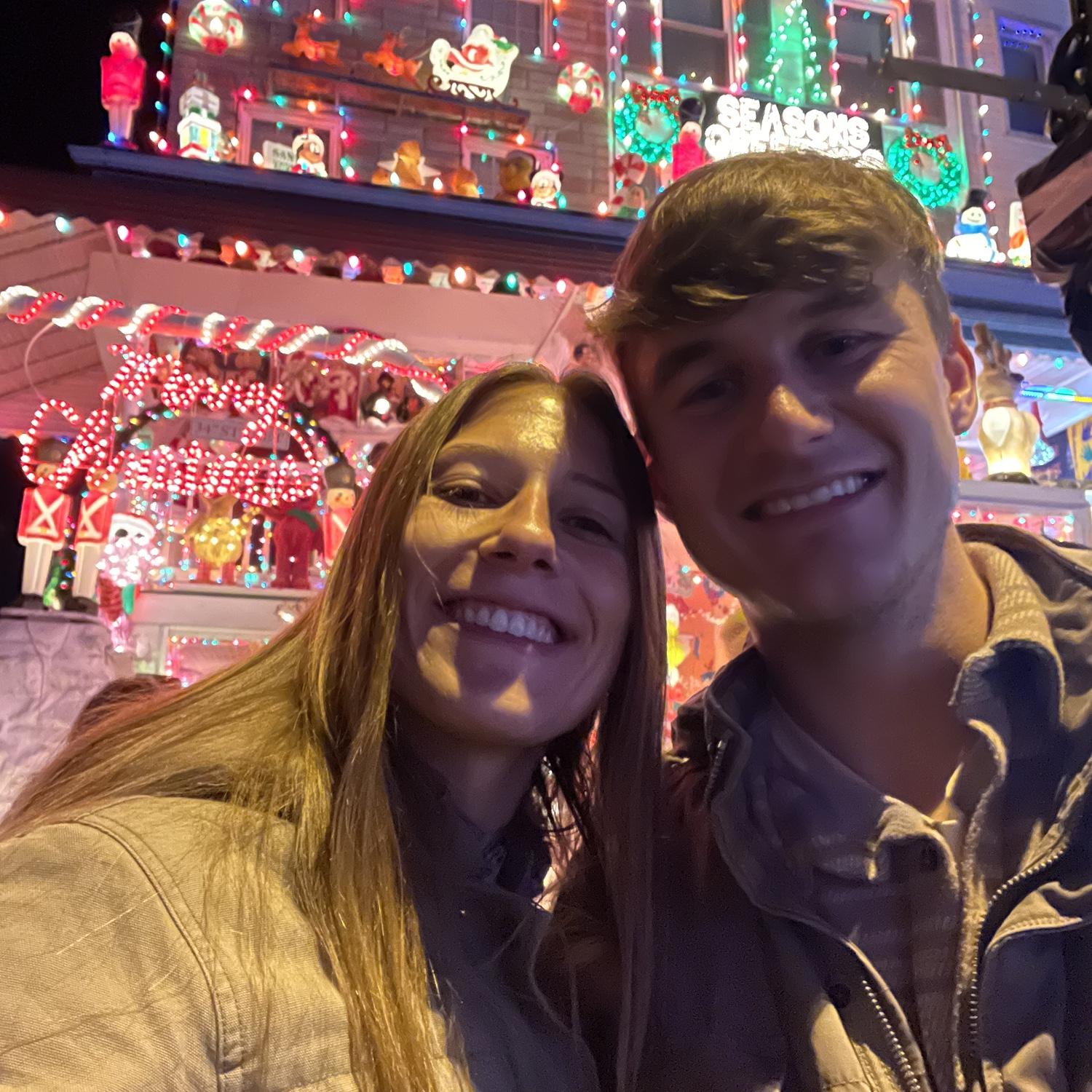 Lights on 34th Street in Hampden (Baltimore) - Winter 2024!