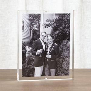 Acrylic 8x10 Block Picture Frame