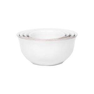 Puro Nesting Prep Bowl Set/4pc - Whitewash