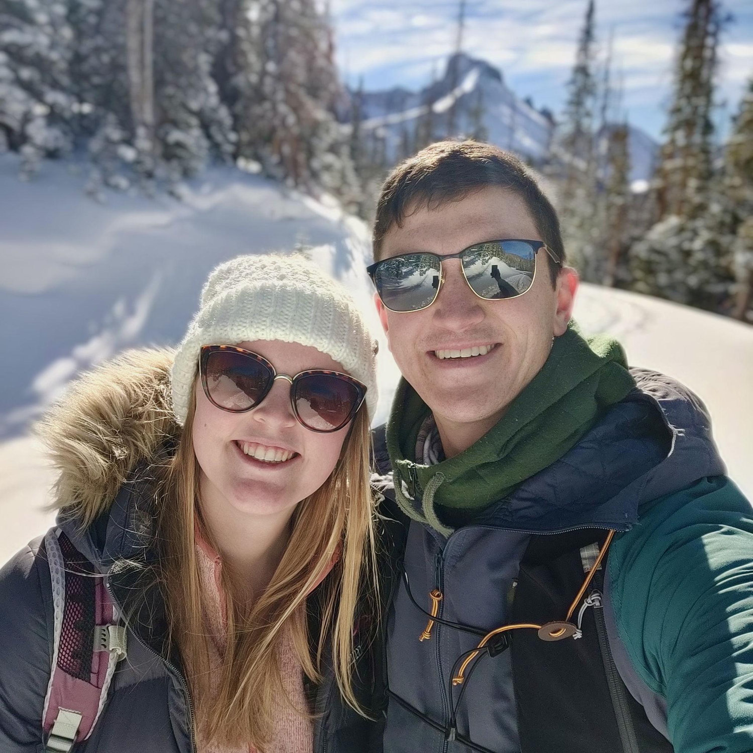 Snowshoeing at Cameron Pass :)