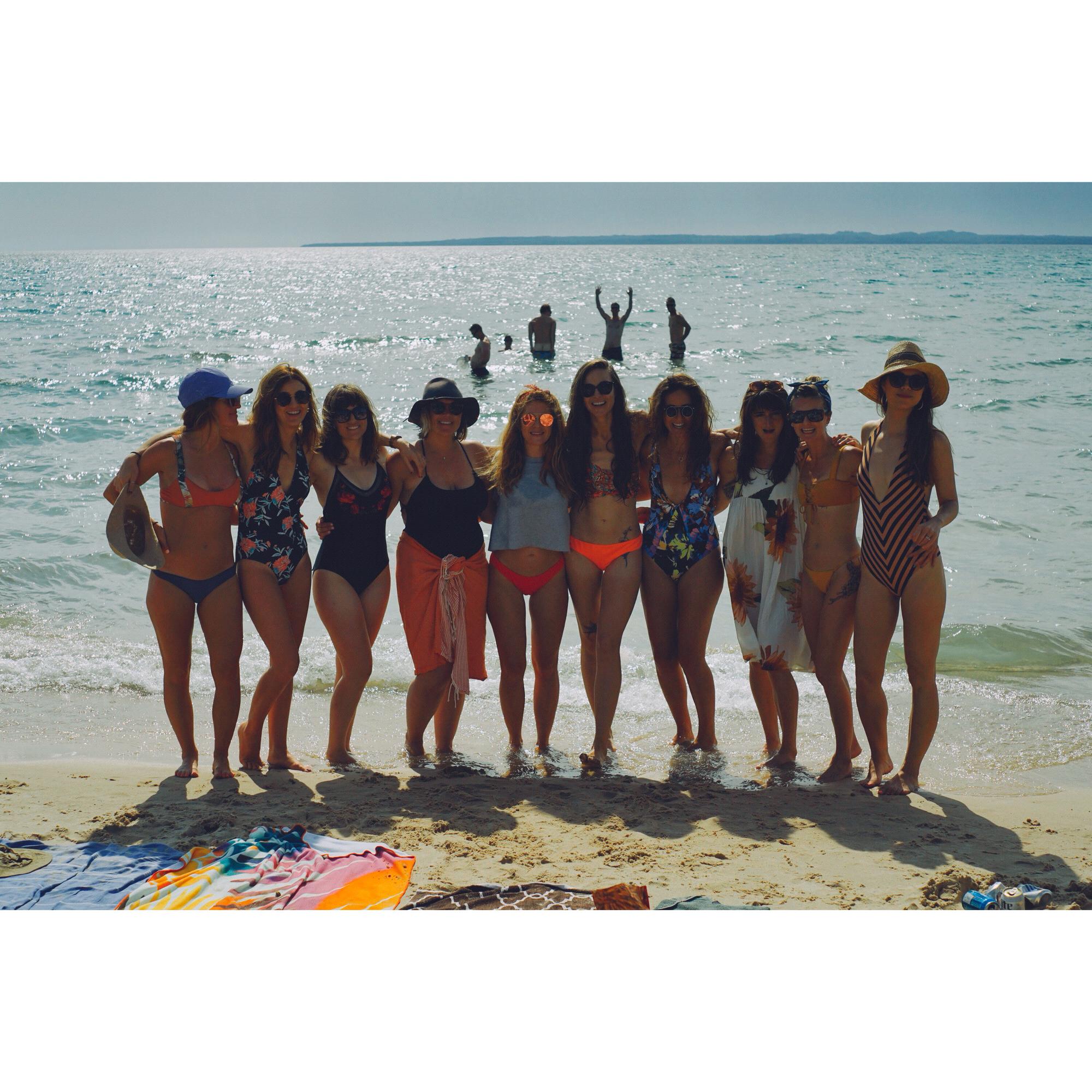 BEAVER ISLAND WITH THE BABES FOR POLLY'S WEDDING