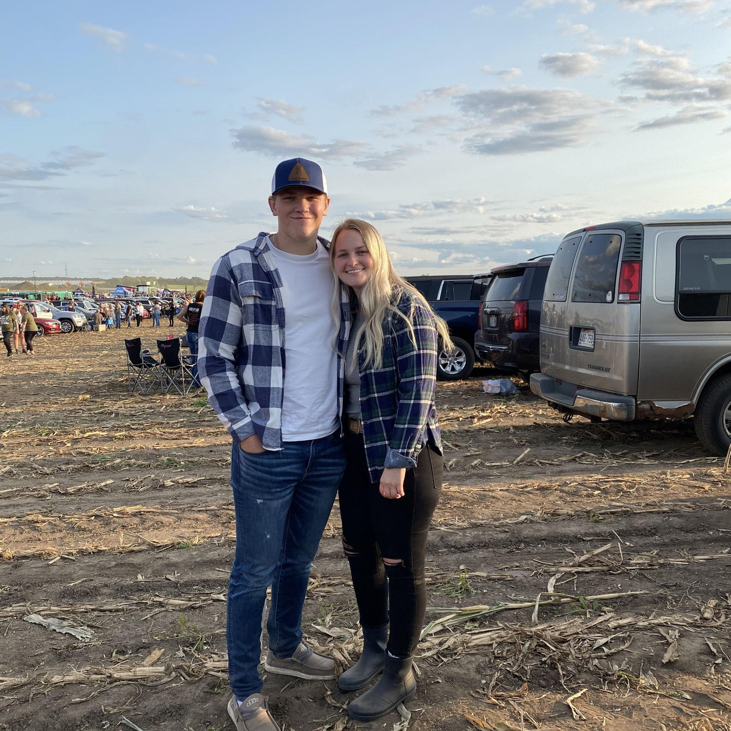 Our first concert together - Luke Bryan's Farm Tour.