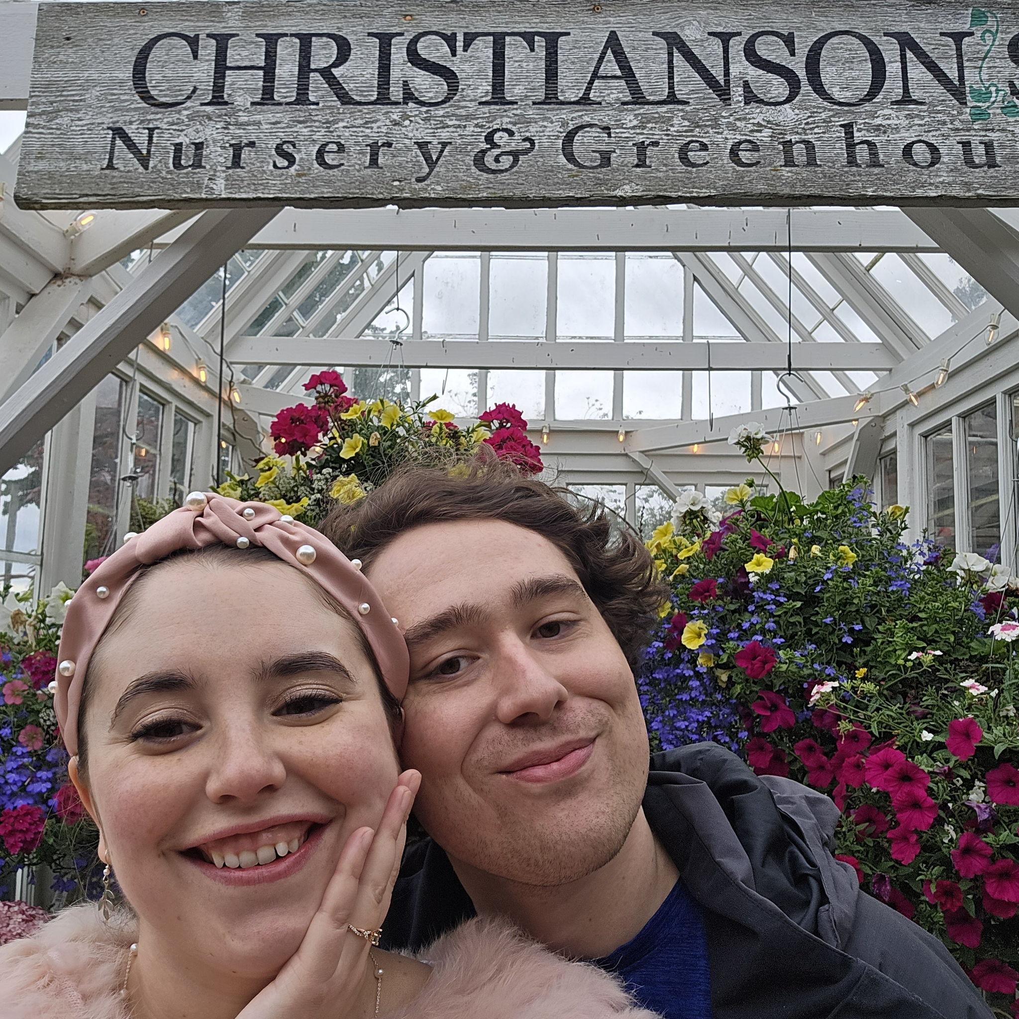 Touring our venue for the wedding, Christianson's Nursery was an obvious hit from the start. June 2025