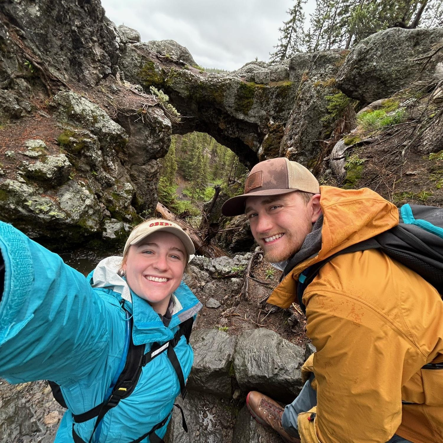 Natural Bridge, Yellowstone National Park, June 2023