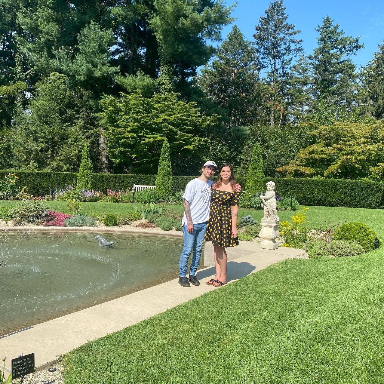 A date to the Short Hills Gardens