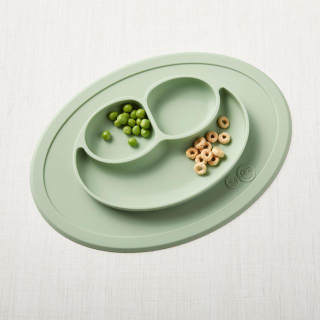 ezpz Mini Mat Sage Baby Placemat