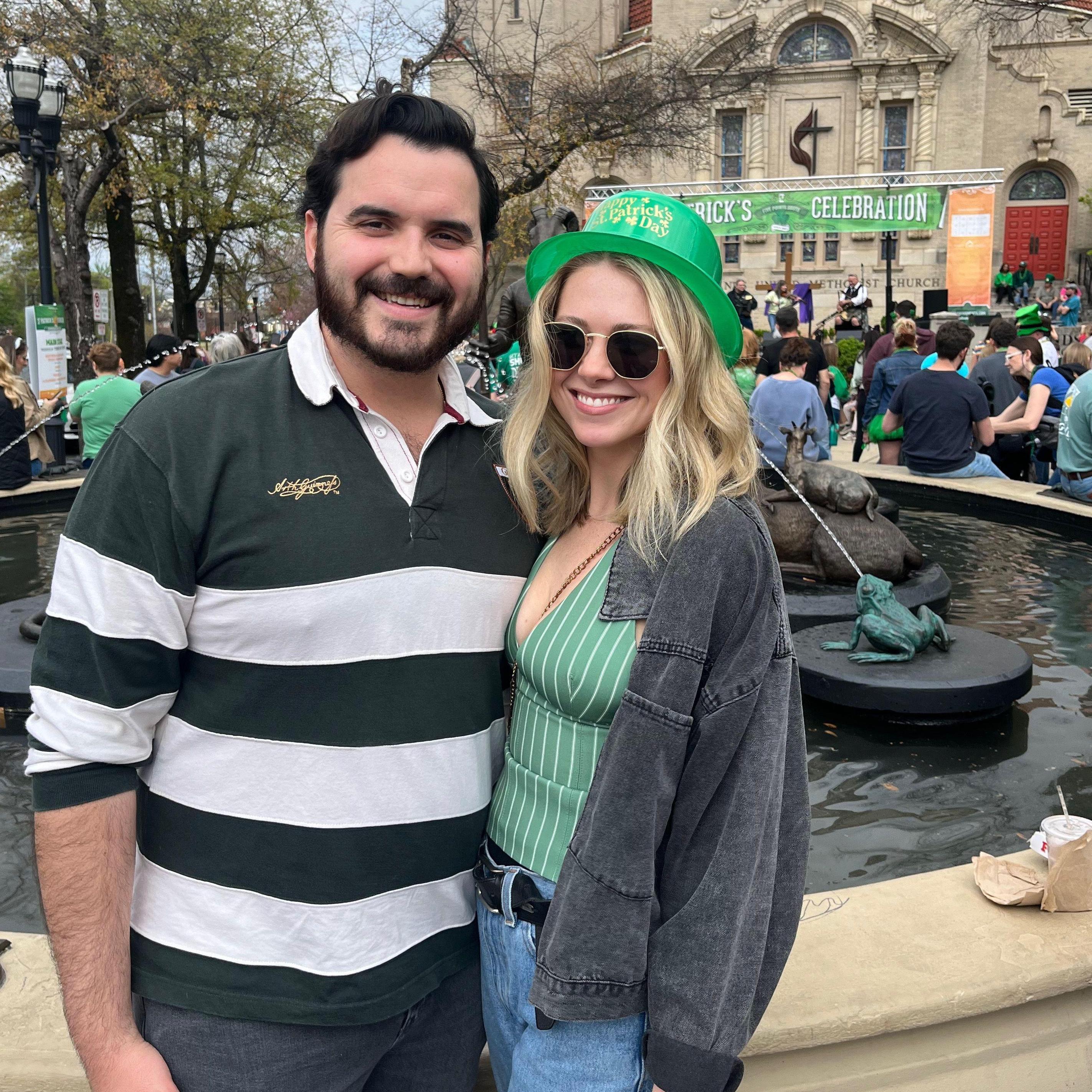 St Patricks day......historically rough holiday for us