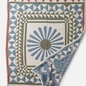 Schoolhouse xCotton Quilt (Mineral- Full/Queen)